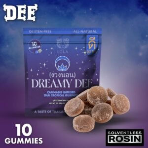Dee Thai x Lola Holistics Solventless Rosin Gummies