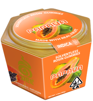 dee gummies sleeve render papaya preview