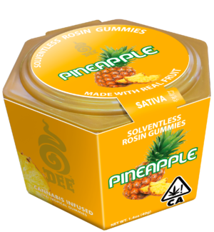 dee gummies sleeve render pineapple preview